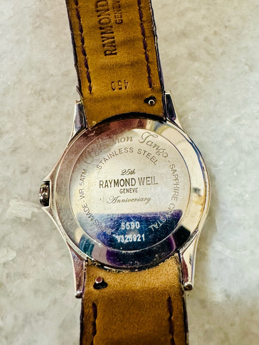 Raymond Weil Tango 5990 Diamond Bezel Watch Anniversary Edition - Picture 2 of 6